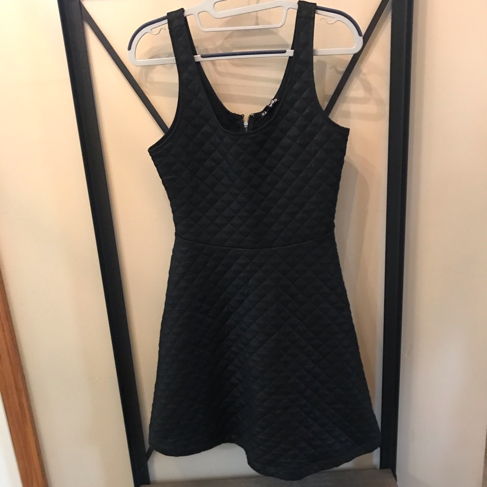 Express Quilted Skater Dress